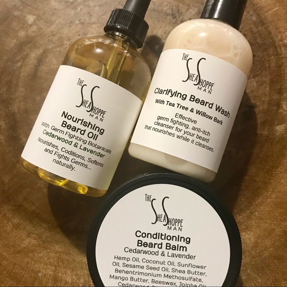 BEARD CARE KIT by THE SHEA SHOPPE